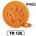 Khuôn Ấn Xôi - Tròn VT - 8cm - Phúc - Việt