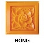Khuôn Ấn Xôi - Vuông VT - 8cm - Hoa Hồng