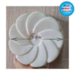Khuôn Cơm Nhựa - Xôi - Thạch 18-21cm - CN02 - Xoắn Tầng