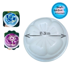 Khuôn Cơm Nhựa - Xôi - Thạch 18-21cm - CN07 - Hoa Mai 5 Cánh