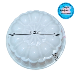 Khuôn Cơm Nhựa - Xôi - Thạch 18-21cm - CN08 - Mai Chấm Tia Nhỏ