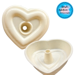 Khuôn Cơm Nhựa - Xôi - Thạch 18-21cm - CN09 - Tim Lỗ