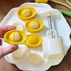 Khuôn Lò Xo TT - Thỏi Vàng- 4 Mặt