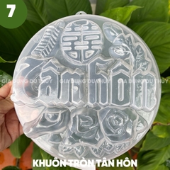 Khuôn Nhựa Cứng VT - 20cm - M07 - Tân Hôn