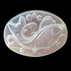 Khuôn Nhựa Cứng VT - 20cm - M13 - Oval Cá Chép Mây
