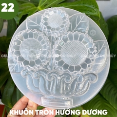 Khuôn Nhựa Cứng VT - 20cm - M22 - Giỏ Hướng Dương 3c