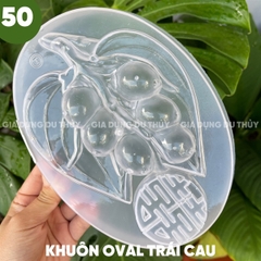 Khuôn Nhựa Cứng VT - 20cm - M50 - Oval Trầu Cau Cưới