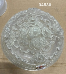Khuôn Nhựa Cứng VT - 30cm - A01 - Chùm Hoa Hồng