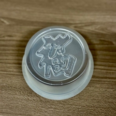 Khuôn Nhựa Vía Thần Tài Tròn - 10.5cm Cao 4.5cm