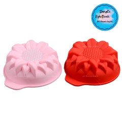 Khuôn Silicon - Đế - Hoa Hướng Dương 12cm - Khuôn