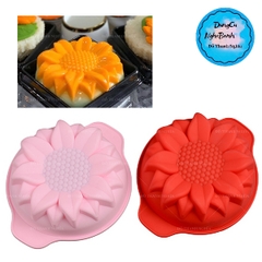 Khuôn Silicon - Đế - Hoa Hướng Dương 12cm - Khuôn