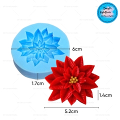 Khuôn Silicon - Hoa Cúc Trạng Nguyên - Cánh Thẳng - 5cm