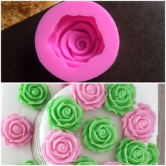 Khuôn Silicon - Hoa Hồng Nở - 5cm - Cánh Mỏng N