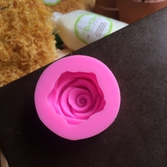 Khuôn Silicon - Hoa Hồng Nở - 5cm - Cánh Mỏng N