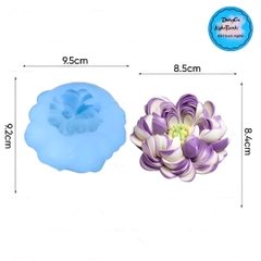 Khuôn Silicon - Hoa Mao Lương Mẫu Đơn 8.5cm