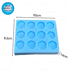 Khuôn Silicon - Lá Sen Nhỏ 2cm 12c
