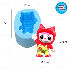 Khuôn Silicon - Labubu Nhỏ - Áo Hai Dây