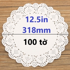 Lót Giấy Ren - Tròn - Túi 100 tờ