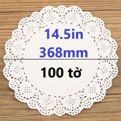 Lót Giấy Ren - Tròn - Túi 100 tờ
