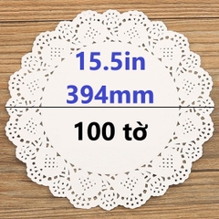 Lót Giấy Ren - Tròn - Túi 100 tờ