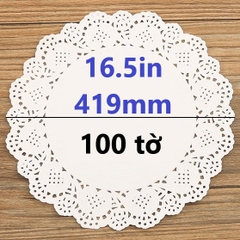 Lót Giấy Ren - Tròn - Túi 100 tờ