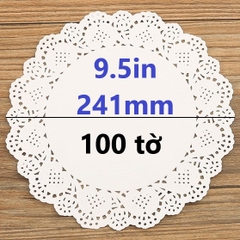 Lót Giấy Ren - Tròn - Túi 100 tờ