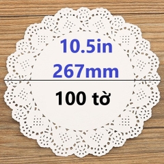 Lót Giấy Ren - Tròn - Túi 100 tờ