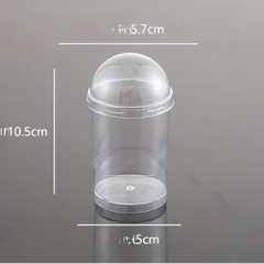 Ly Nhựa - Tròn Cao 5.8cm Tiramisu 5.8cm - 150ml