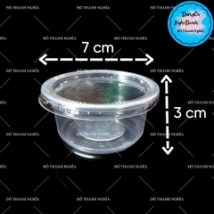 Ly Nhựa - Tròn LY405  100ml - Set 50