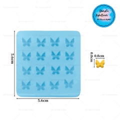 Khuôn Silicon - Động Vật - Bướm Nhỏ 16c