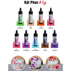 Màu Unicorn Bột Phun -  45 gram