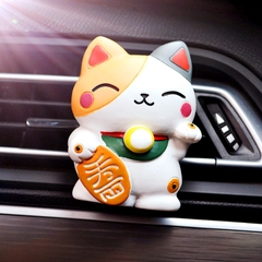 Khuôn Silicon - Mèo Thần Tài 6.5cm