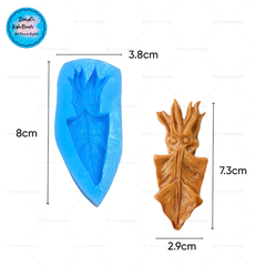 Khuôn Silicon - Món Ăn - Sinh Vật Biển Con Mực 7.3cm