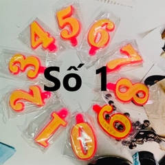 Nến Số - Đèn Cầy - Số 0