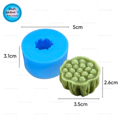 Khuôn Silicon - Hoa Sen Đài Sen 3.5cm