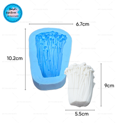 Khuôn Silicon - Rau Củ - Nấm 2