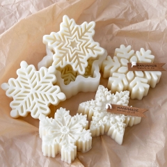 Khuôn Silicon - Noel - Cánh Tuyết Noel - Họa Tiết Cong 8cm