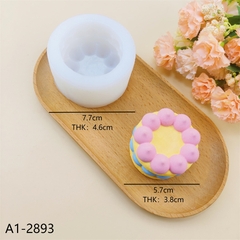 Khuôn Silicon - Bánh Kem Xoắn 5.5cm