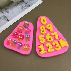 Khuôn Silicon - Số 0-9 Chấm