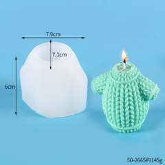 Khuôn Silicon - Quần Áo - Áo Len 7cm
