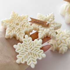 Khuôn Silicon - Noel - Cánh Tuyết Noel - Họa Tiết Cong 8cm