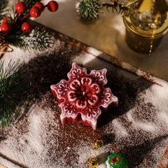 Khuôn Silicon - Noel - Cánh Hoa Tuyết Noel 8cm