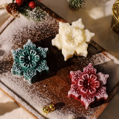 Khuôn Silicon - Noel - Cánh Hoa Tuyết Noel 8cm