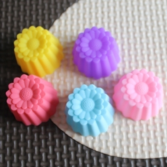 [10 cup] Khuôn Silicon - Cup Set 3cm - M42 - Hoa Hướng Dương