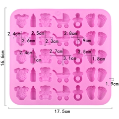 Khuôn Silicon - Bình Bú - Vĩ Chip Chip Bình Xe Nôi 35Cc
