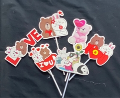 PKC -Phụ Kiện Cắm GẤU Con Gấu - Gấu Love