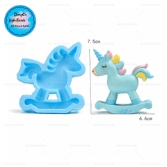 Khuôn Silicon - Động Vật - Ngựa Pony 1 Mảnh Phải