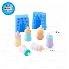 Khuôn Silicon - Bình Bú - Mini 2 Mảnh 2.5cm