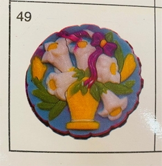 RNL49 - Khuôn Nhựa RCT - Tròn 20cm - Giỏ Hoa Lux