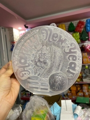 RNL55 - Khuôn Nhựa RCT - 20cm - Happy New Year Pháo Lồng Đèn Hoa Mai